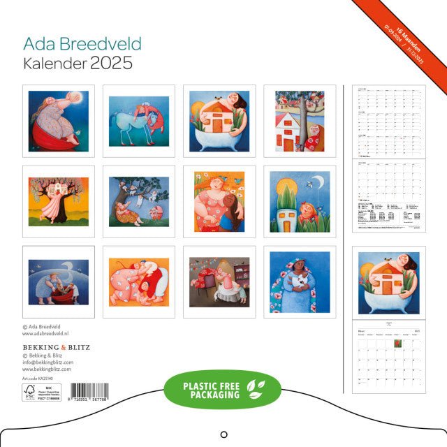 Ada Breedveld - Jaarkalender 2025 - Catch Utrecht