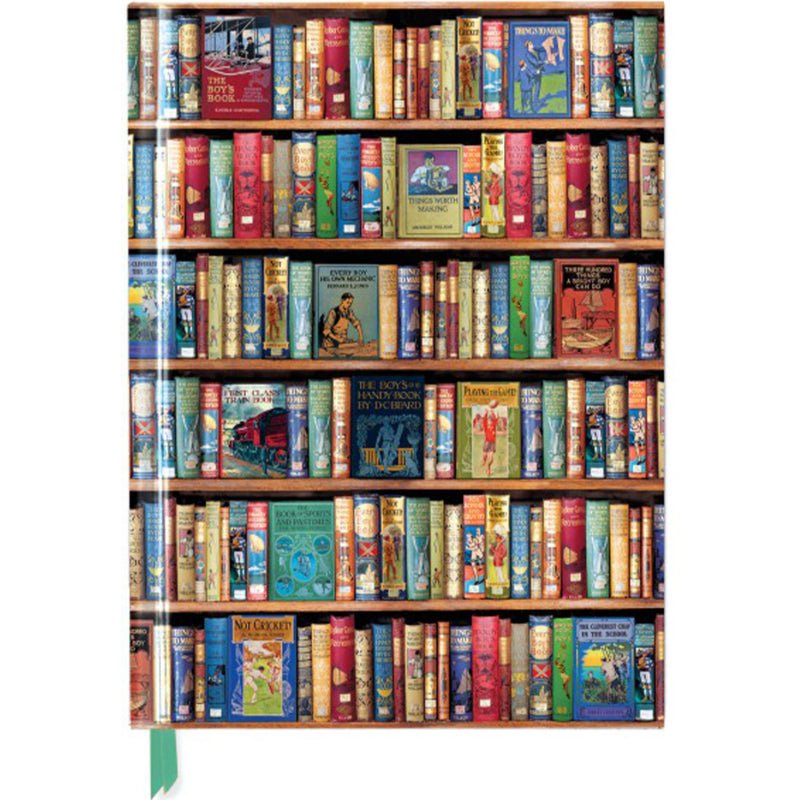 Bodleian Libraries: Hobbies And Pastimes Bookshelves - Notebook (A4, Blanco Papier) - Catch Utrecht
