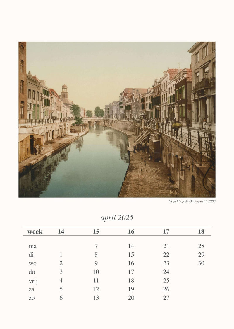 De Oud Utrecht jaarkalender 2025 - Catch Utrecht