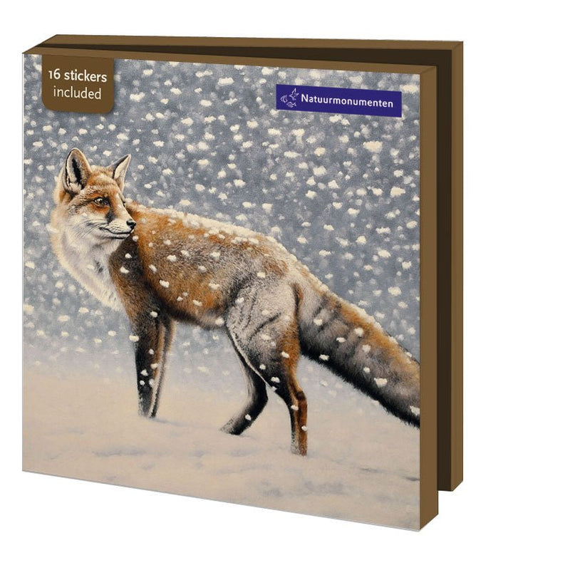 Dieren in de Sneeuw, Hans Bulder, Natuurmonumenten (incl. sluitstickers) - Catch Utrecht