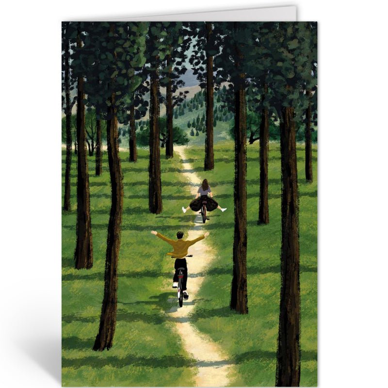 Fietsen in het bos - Catch Utrecht