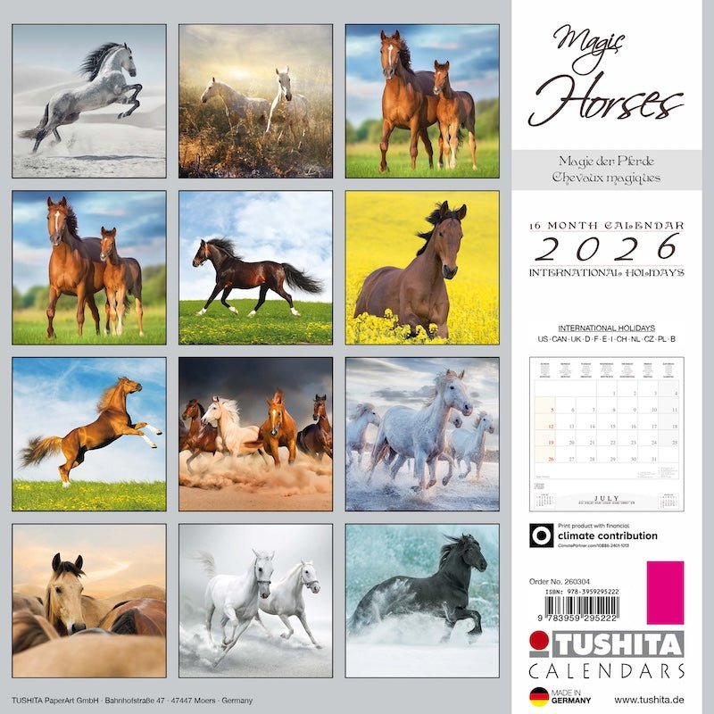 Magic Horses - Jaarkalender 2026 - Catch Utrecht