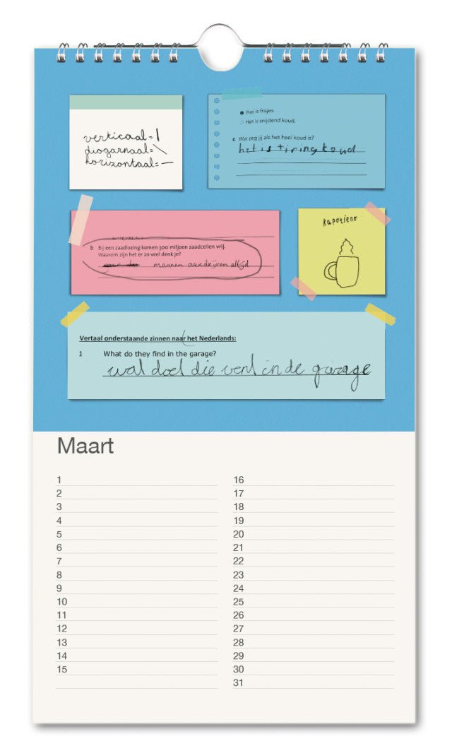 Meester Mark verjaardagskalender - Catch Utrecht