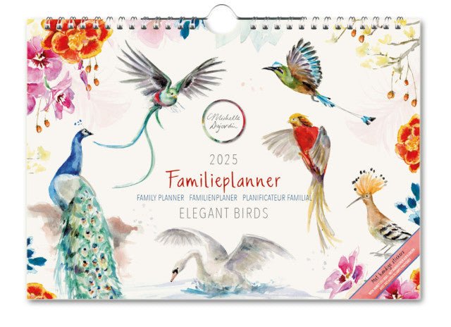 Michelle Dujardin, Animals - Familie planner 2025 (incl. stickers) - Catch Utrecht