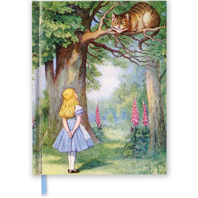 Tenniel: Alice And The Cheshire Cat - Notebook (A4, Blanco Papier) - Catch Utrecht