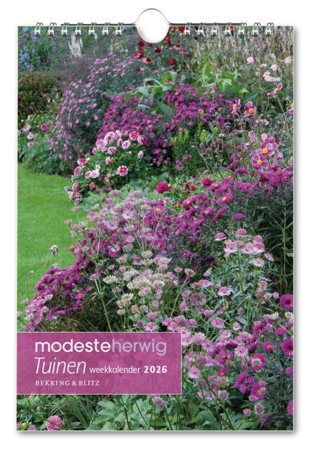 Tuinen, Modeste Herwig - Weekkalender 2026 - Catch Utrecht
