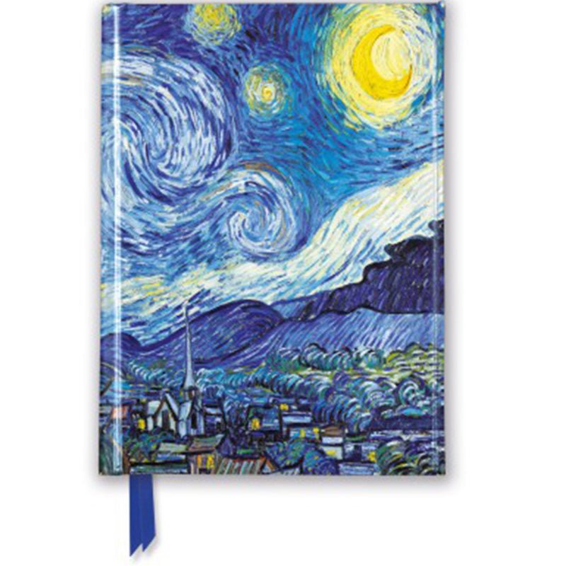 Van Gogh: Starry Night - Notebook (A6) - Catch Utrecht