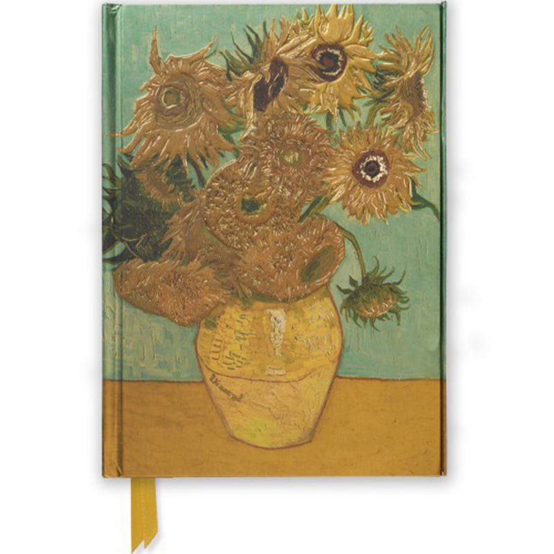 Van Gogh: Sunflowers - Notebook (A5) - Catch Utrecht