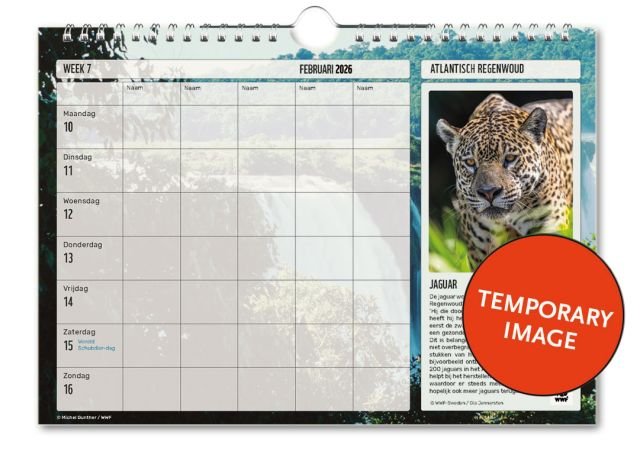 Wereld Natuur Fonds (WNF) - Familie planner 2026 - Catch Utrecht
