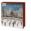 Winter Canals, Laetitia de Haas (incl. sluitstickers) - Catch Utrecht