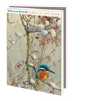 Birds in the snow, Elwin van der Kolk, Vogelbescherming Nederland (incl. sluitstickers) - Catch Utrecht