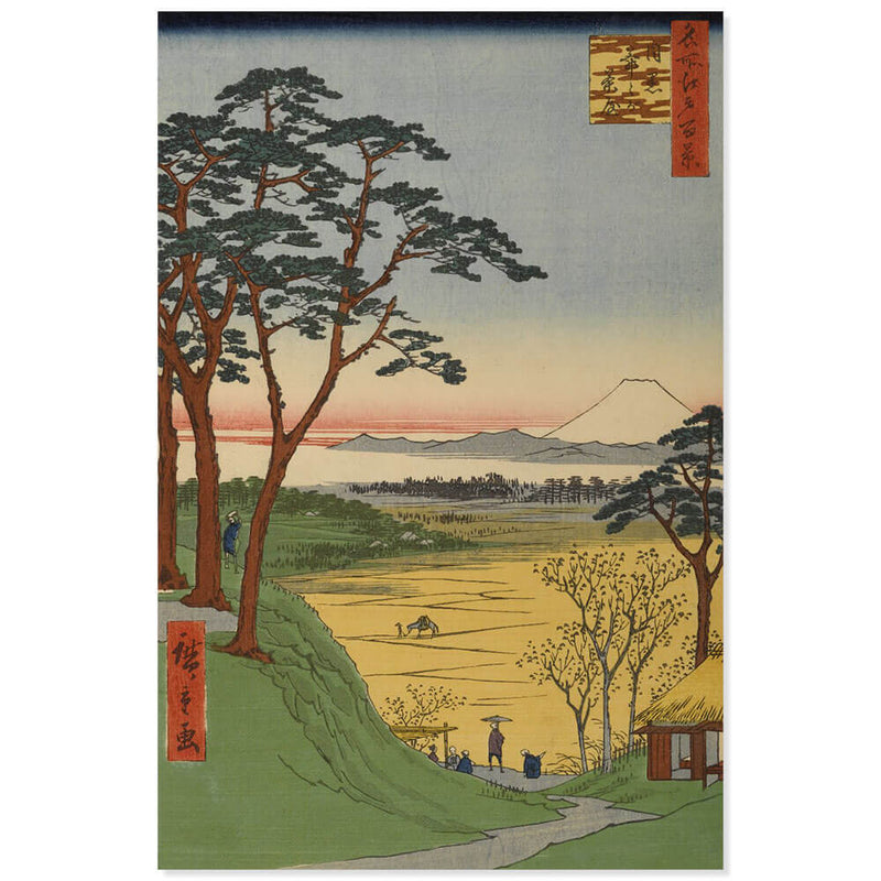 Grandpa's Teahouse in Meguro, Utagawa Hiroshige - Catch Utrecht