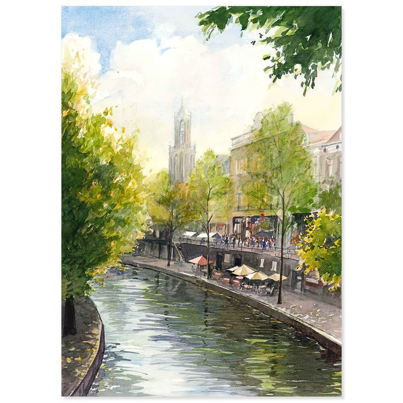 Oudegracht Lente, Utrecht - Catch Utrecht